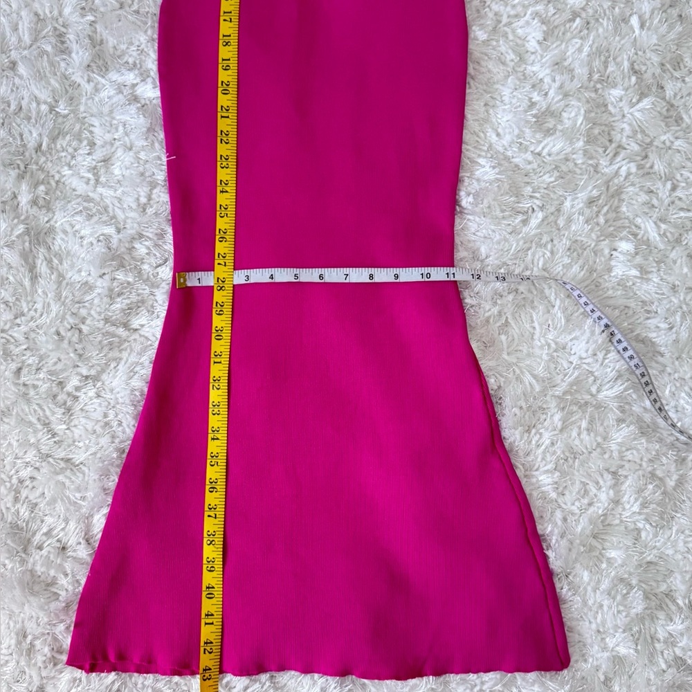 NWOT 🩷 Vibrant Fuchsia/Pink Sweater Knit Dress. - Picture 14 of 17